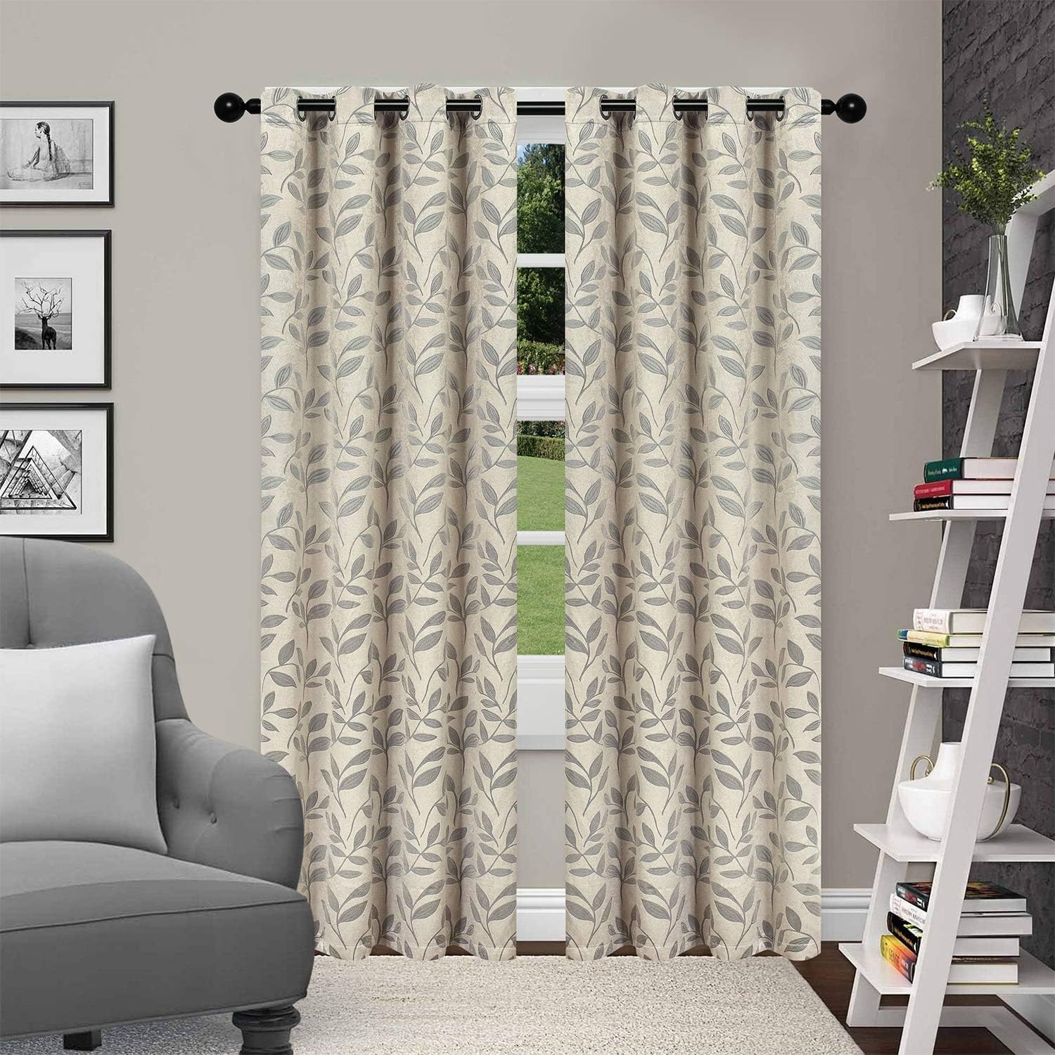 Superior Blackout Curtains Set of 2 Panels