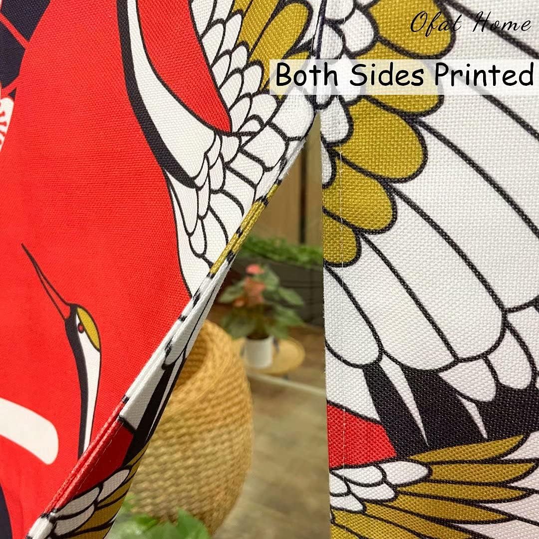 Ofat Home Customized Double-Sided Noren Curtain