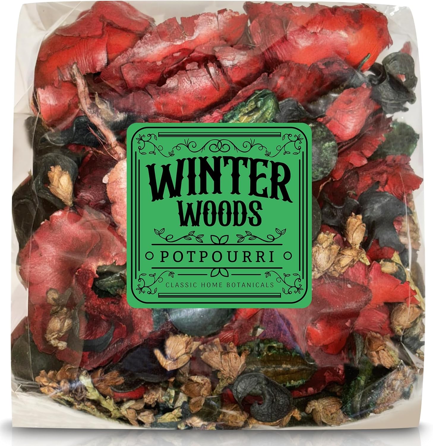 Winter Woods Potpourri Bag with Pine Scent