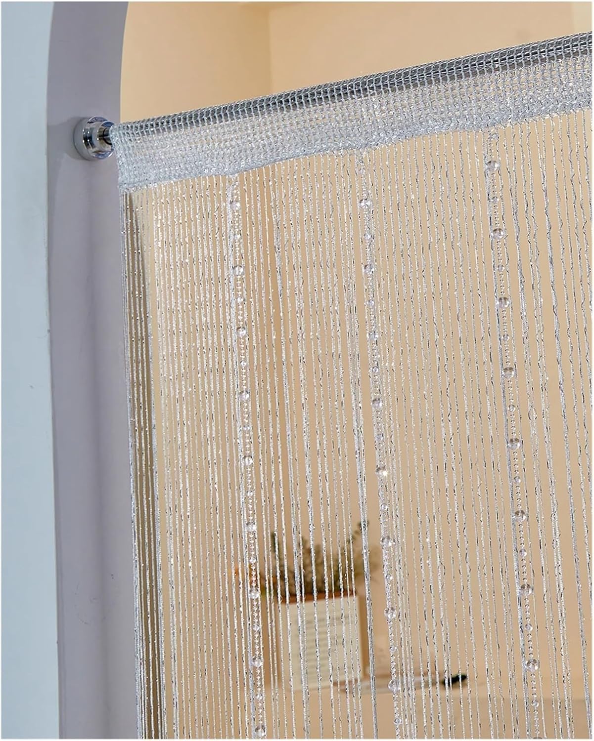 String Curtains with Tassels for Doorways and Decor