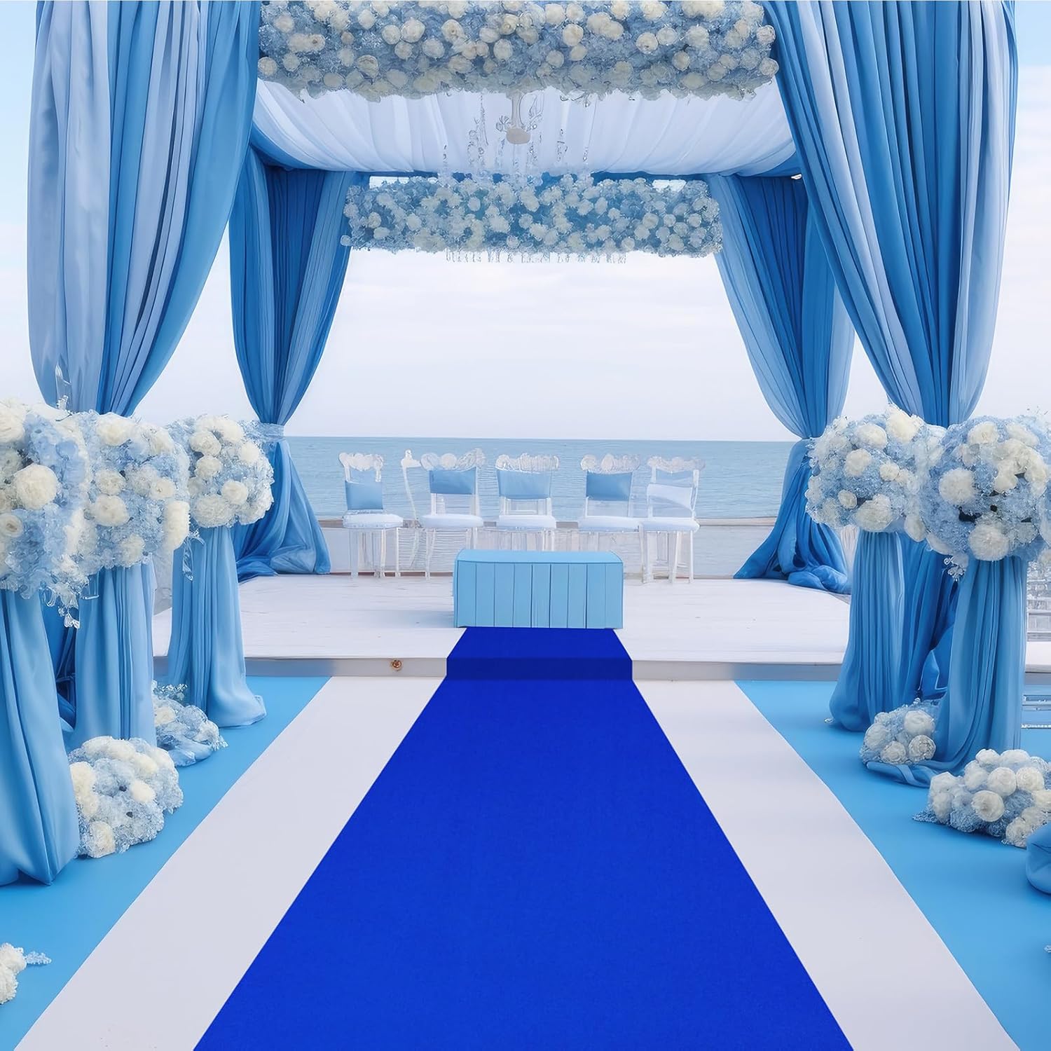 Preboun 39 x 60 ft Carpet Runner for Party
