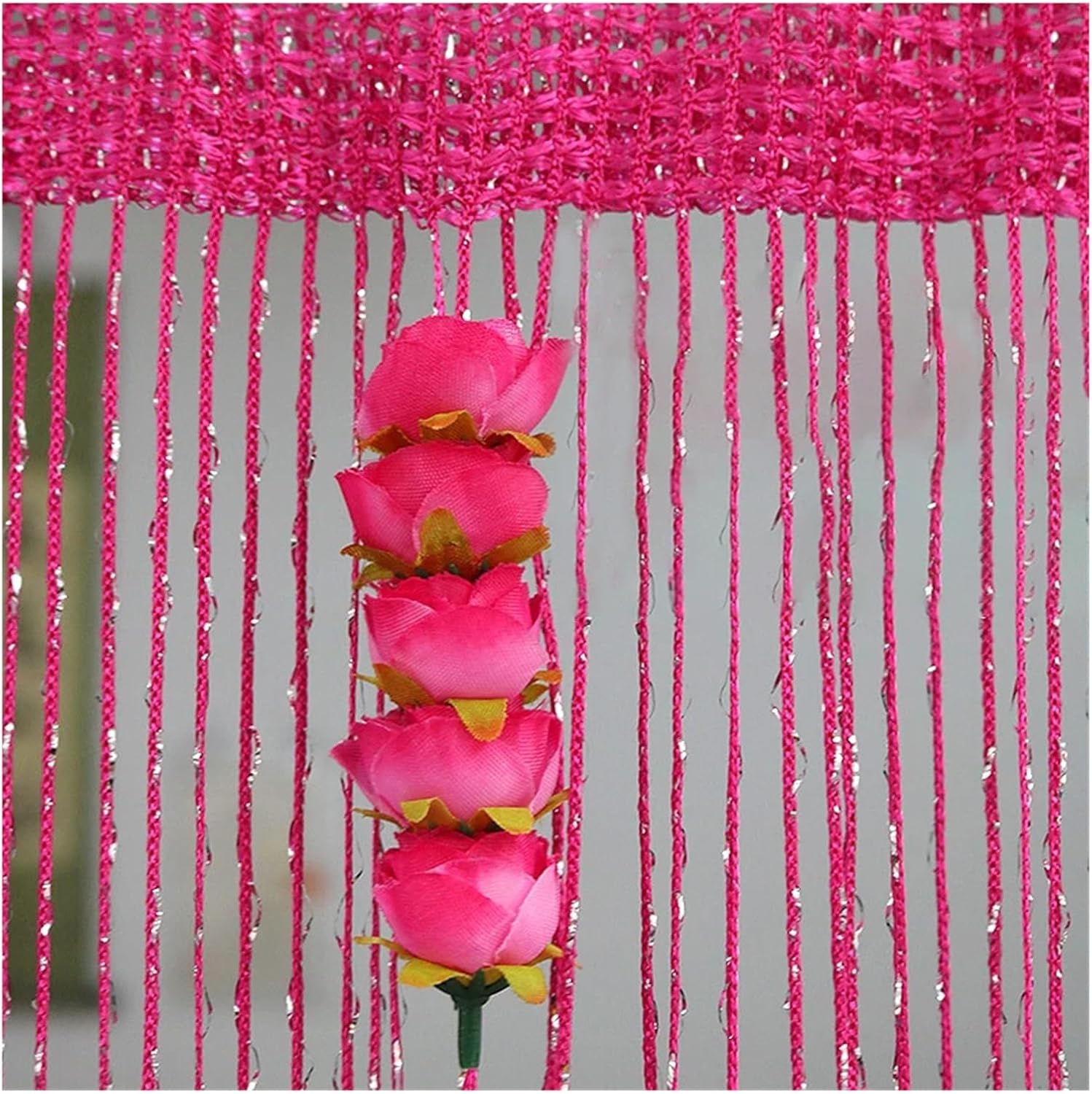100x200cm Thread Curtain for Elegant Room Division and Decor