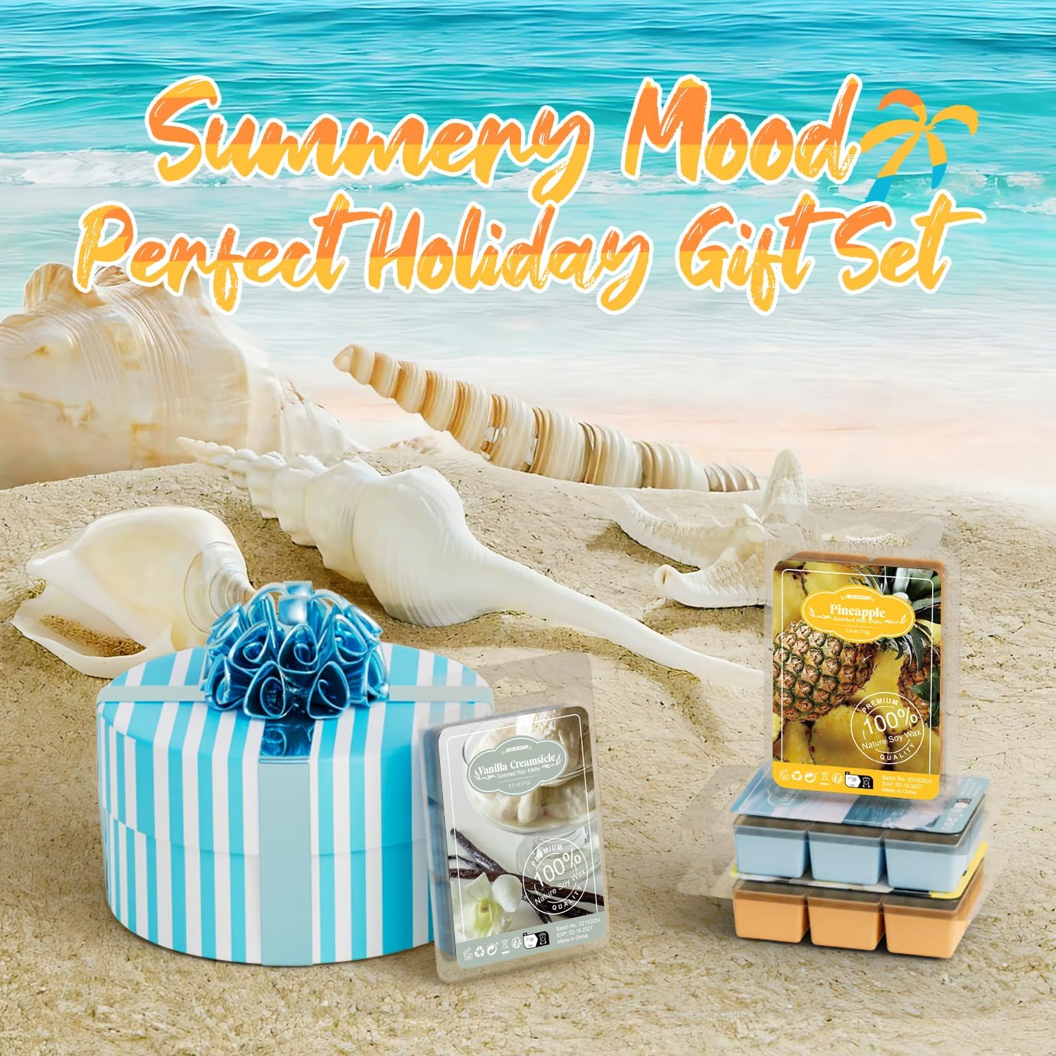 ARVIDSSON Summer Scented Wax Melts Gift Set