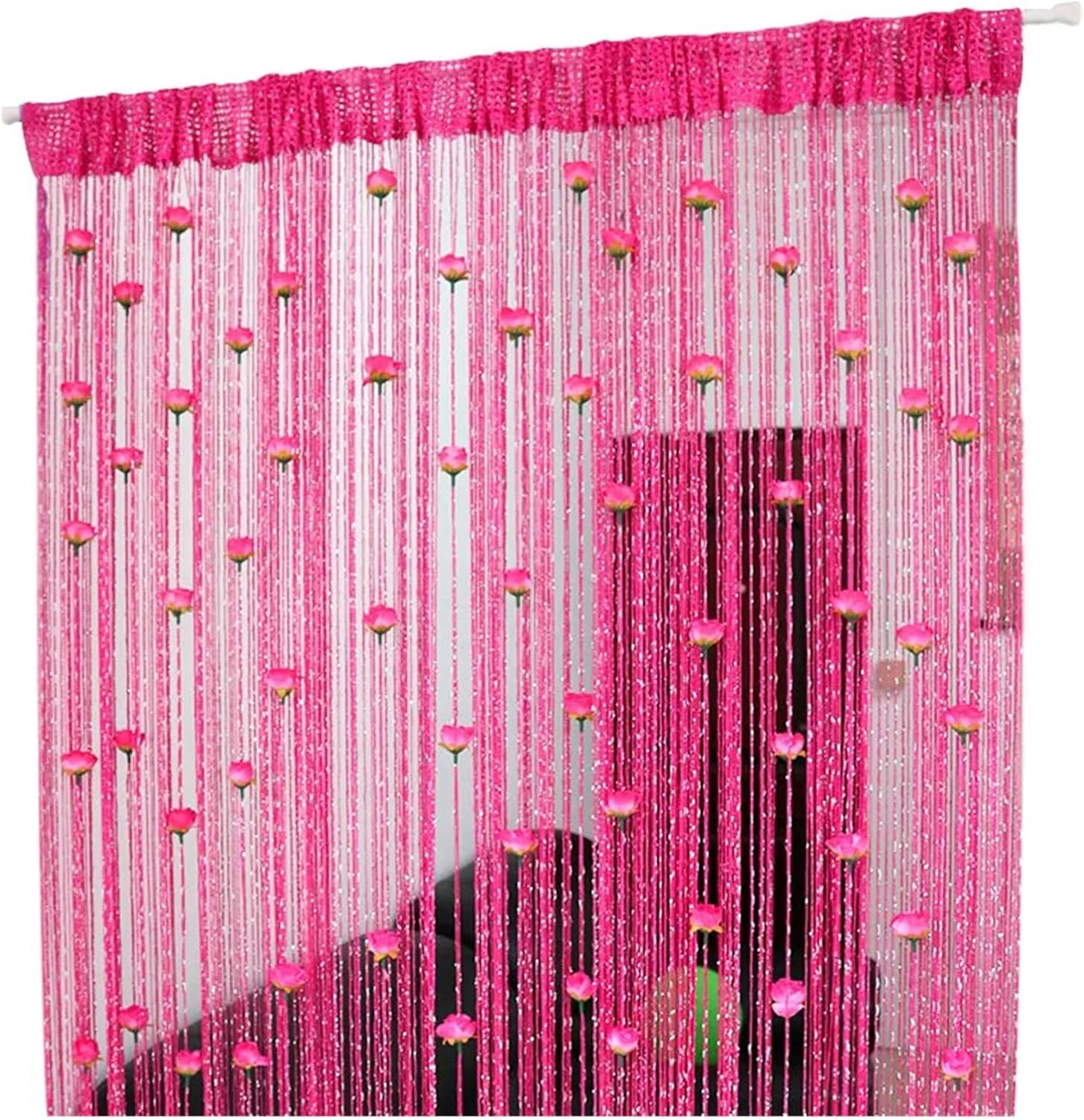 100x200cm Thread Curtain for Elegant Room Division and Decor