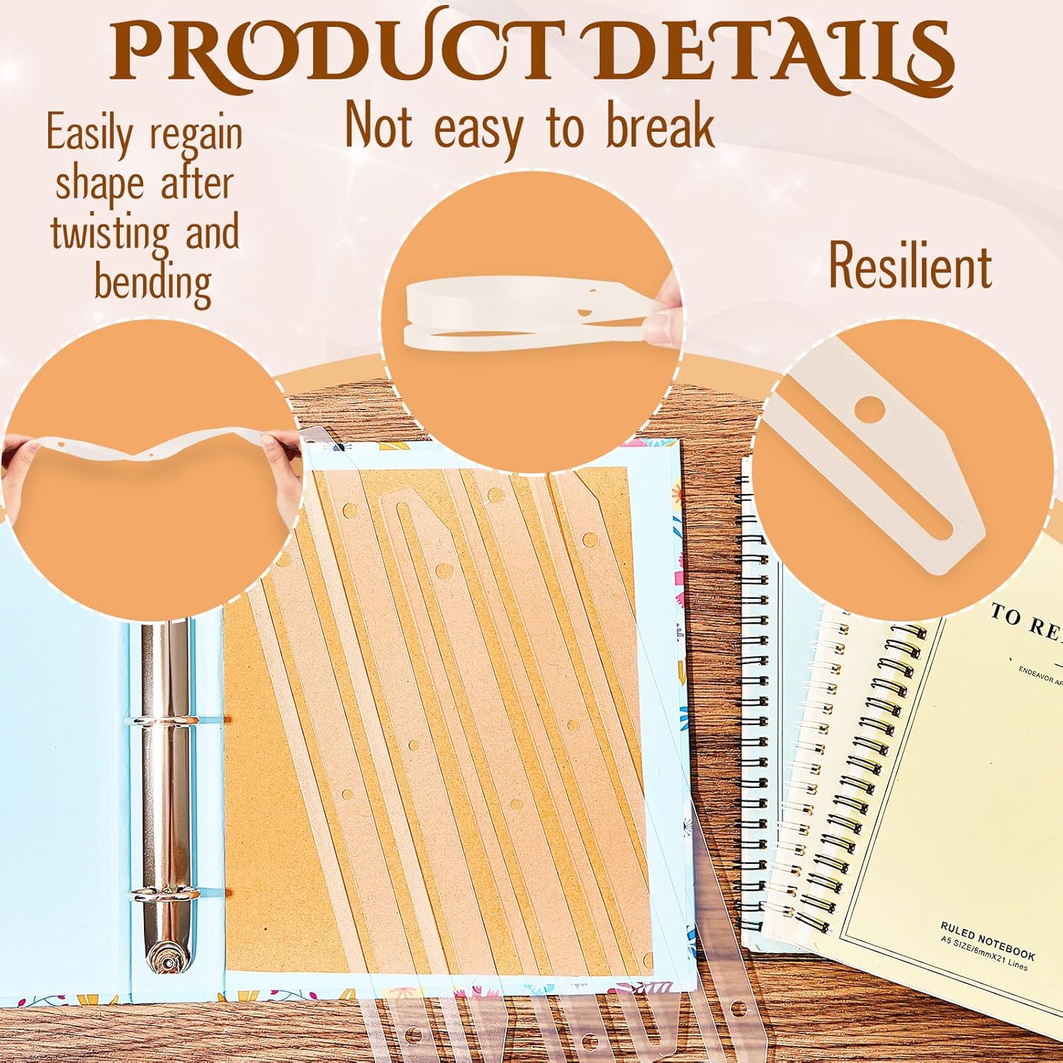 Fabbay 3 Hole Magazine Holders for Binders