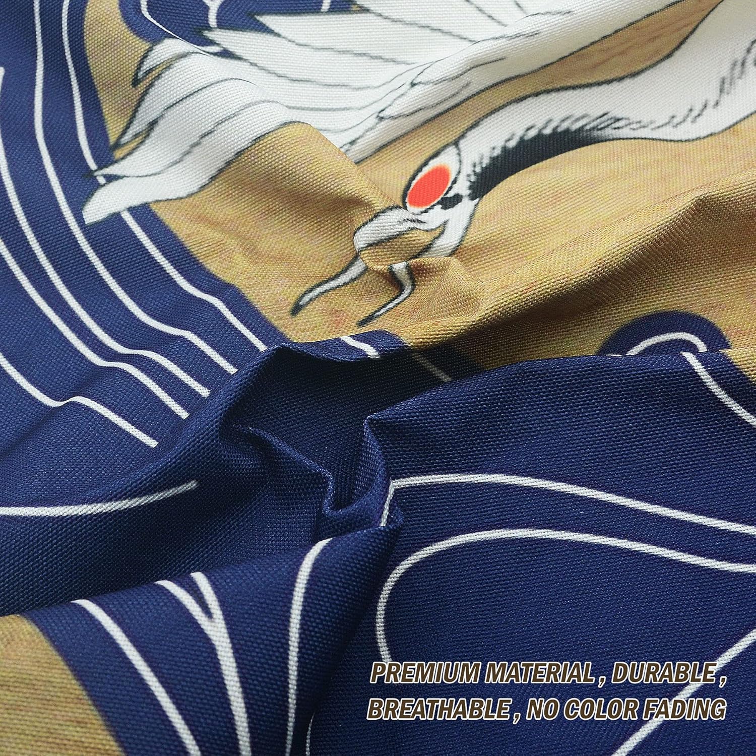 LIGICKY Retro Japanese Noren Curtain Linen