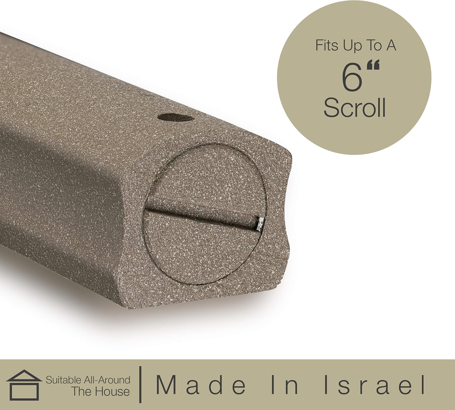 AS Mezuzot Modern Aluminum Mezuzah Case