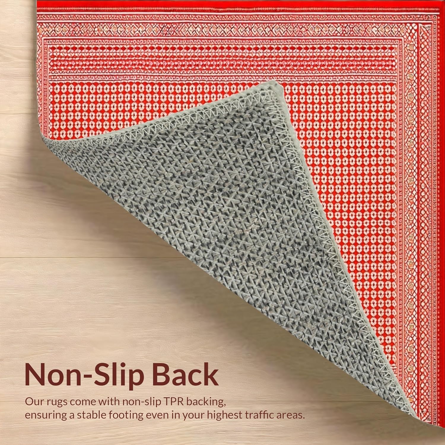 Ultra Soft 4x6 Area Rug Non Slip Stain Resistant