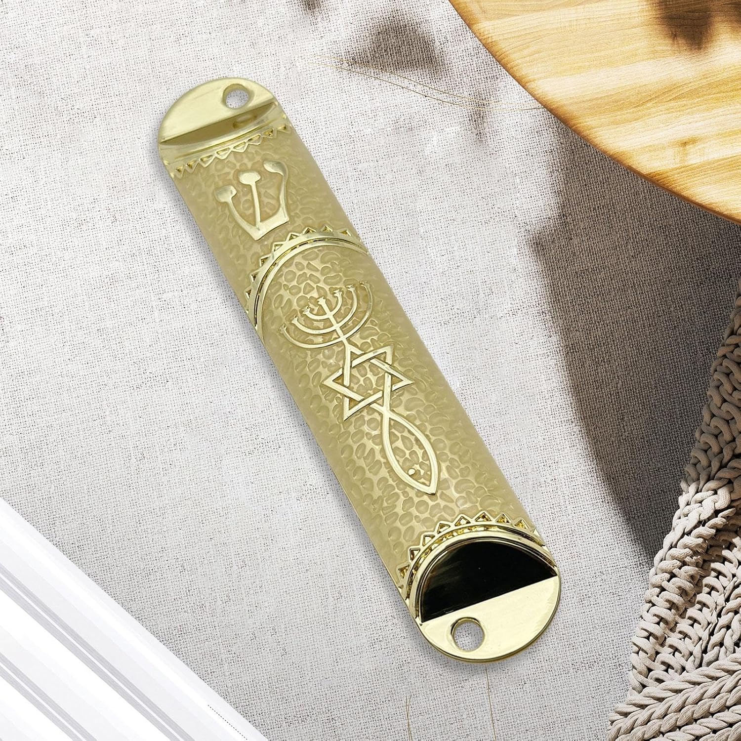 Elegant Mezuzah Case for Home Blessing and Protection