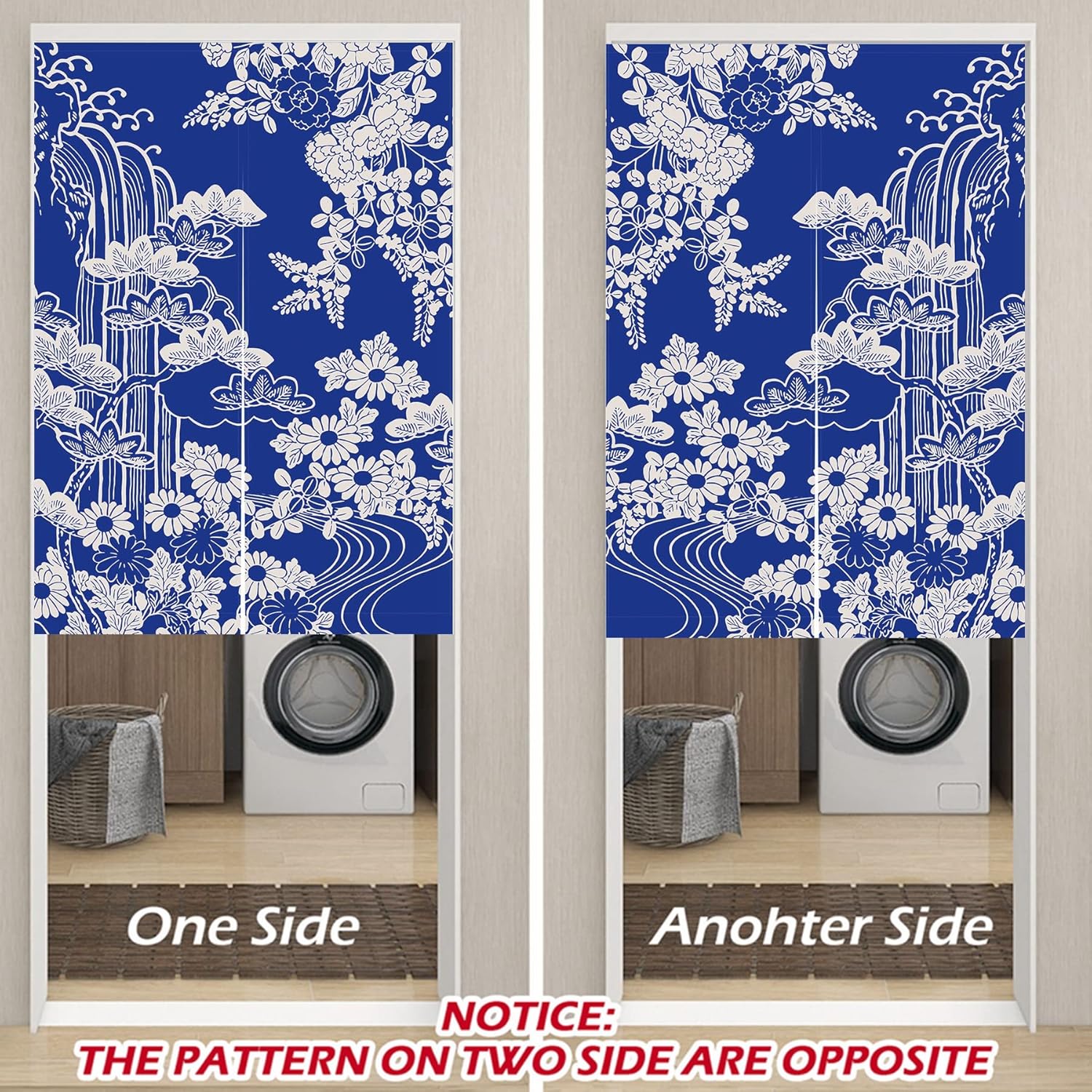 LIGICKY Japanese Style Noren Door Curtain