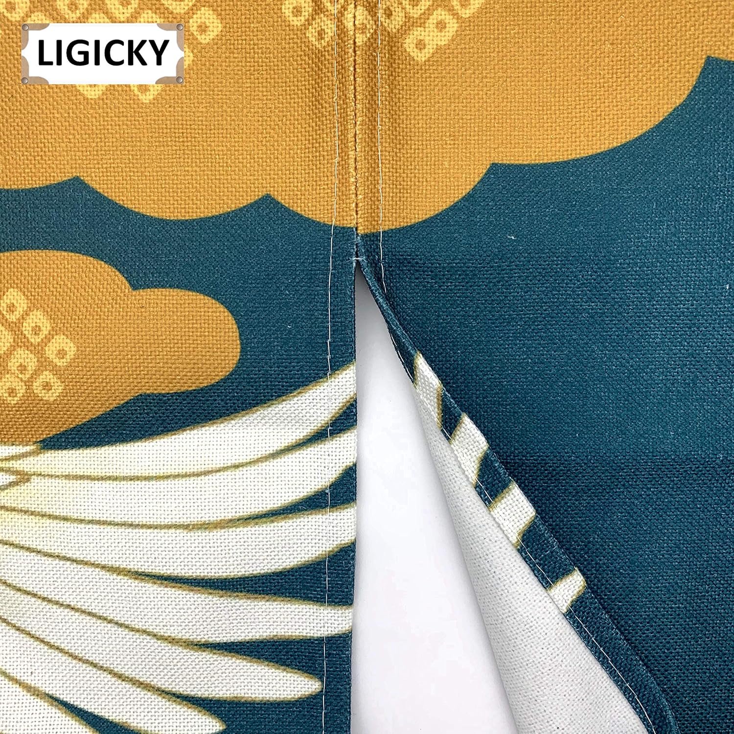 LIGICKY Noren Doorway Curtain 335x472