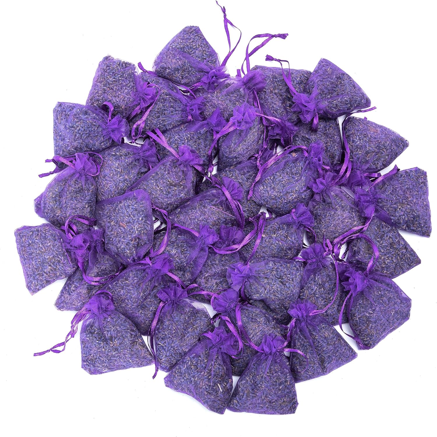 French Lavender Sachets Set of 36 Purple Home Fragrance